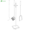 VOUNOT Fireplace Accessories Tools, 4 Piece Fireplace Companion Sets - VOUNOTUK
