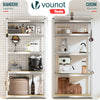 VOUNOT 1 Pack 5-Tier Heavy Duty Garage Shelving Unit, 875 kg, 180 x 90 x 40 cm