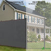 VOUNOT 1.8×20m Privacy Netting 230 g/m² Garden Screening Shading Net Grey
