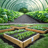 VOUNOT 1x50m Weed Control Fabric, Heavy Duty Landscape Ground Cover Membrane