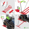 VOUNOT Lifter for Lawn Mowers, Garden Tractor Jack, Weight Capacity 900lbs, Red