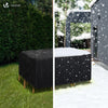 VOUNOT Garden Furniture Covers 180x120x73cm Waterproof Patio Set Cover Black - VOUNOTUK