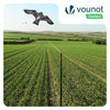 VOUNOT Bird Scarer Kite with Telescopic Pole, 2 Interchangeable Kites, Model F&G