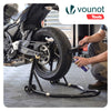 VOUNOT Motorbike Rear Paddock Stand, 390kg Capacity, Heavy Duty, Black