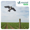 VOUNOT Bird Scarer Hawk Kite, Flying Bird Deterrent Kites, Model D