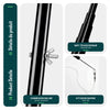 VOUNOT Bird Scarer Kite with Telescopic Pole, 2 Interchangeable Kites, Model E&G