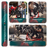 VOUNOT Motorbike Rear Paddock Stand, 390kg Capacity, Heavy Duty, Red