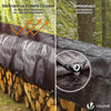 VOUNOT 1.5x6m Tarpaulin Heavy Duty 240 g/m² Waterproof Tarp Brown