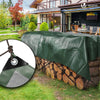 VOUNOT 4x6m Tarpaulin Heavy Duty 240 g/m² Waterproof Tarp Green