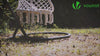 VOUNOT Swing Chair with Round Seat Cushion, Macrame Hammock Hanging Chair for Indoor, Outdoor, Beige