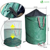 VOUNOT 3X Garden Bags Pop-up 170L with Handles, Reusable Garden Waste Sacks - VOUNOTUK