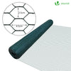 VOUNOT Chicken Wire Mesh, Metal Animal Fence, 25mm Holes, 1m x 25m, PVC Coated Green.