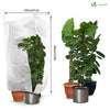 VOUNOT Set of 3 Plant Protection Winter Fleece Horticultural Fleece Jacket 1.2m x 1.8m - VOUNOTUK