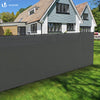 VOUNOT 1×10m Privacy Netting 150 g/m² HDPE Shading Net, 85% Shading Rate, Grey - VOUNOTUK