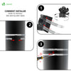 VOUNOT 6 Blade Stove Fan Wood Burning Gas Mini Stove Fan Include Thermometer - VOUNOTUK