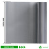 VOUNOT Insulation Roll Radiator Foil 10m x 122cm x 3mm, Double Aluminum Bubble Foil - VOUNOTUK