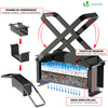 VOUNOT Log Briquette Maker Eco Friendly Paper Brick Fire Block Recycling Press - VOUNOTUK