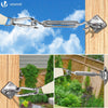 VOUNOT Sun Shade Sail Fixing Kit, 24 pcs Heavy Duty Stainless Steel Hardware Set for Triangle Square Rectangle Sail Canopy Installation - VOUNOTUK