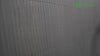 VOUNOT PVC Privacy Screening Fence 100 x 500 cm, Double Reinforced Struts Bamboo