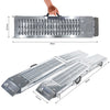 VOUNOT Set of 2 Folding Loading Ramps Heavy Duty 400 kg Max Loading.