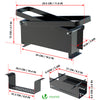 VOUNOT Log Briquette Maker Eco Friendly Paper Brick Fire Block Recycling Press - VOUNOTUK