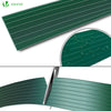 VOUNOT PVC Privacy Strips Garden Privacy Fence Screen 75m x 4.7cm with 150 Clips, Green - VOUNOTUK