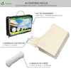 VOUNOT Sun Shade Sail Waterproof Triangle Sail Canopy With Mounting Ropes 5x5x5m, Beige - VOUNOTUK