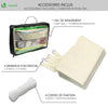 VOUNOT Sun Shade Sail Waterproof Rectangler Sail Canopy With Mounting Ropes 3x2m, Beige - VOUNOTUK