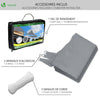 VOUNOT Sun Shade Sail Waterproof Triangle Sail Canopy With Mounting Ropes 3x3x3m, Grey - VOUNOTUK