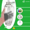 VOUNOT Spray Mop with Reusable Microfiber Pads and 650ml Refillable Bottle, Green.