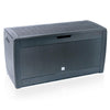VOUNOT Outdoor Garden Storage Box, Anthracite 310L.