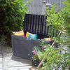 VOUNOT Outdoor Garden Storage Box, Anthracite 310L.