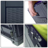 VOUNOT Outdoor Garden Storage Box, Anthracite 310L.