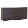 VOUNOT Outdoor Garden Storage Box, Brown 280L.