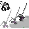 VOUNOT 6 Wheels Stair Climbing Shopping Trolley, with 35L Insulated Bag.