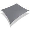 VOUNOT HDPE Sun Shade Sail Rectangle with Fixing Kits, 3x2.5m, Grey.